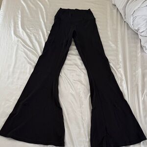 Aerie Black Flare Pants
